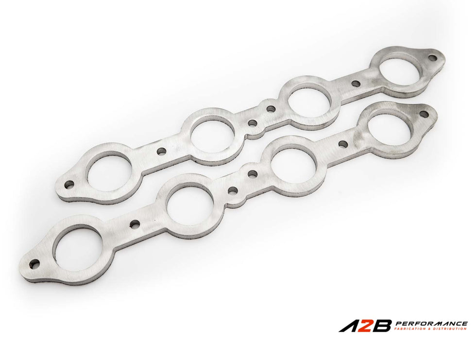 Exhaust Manifold Flange | LS 1.9" Primary tube Stainless 304 Paire
