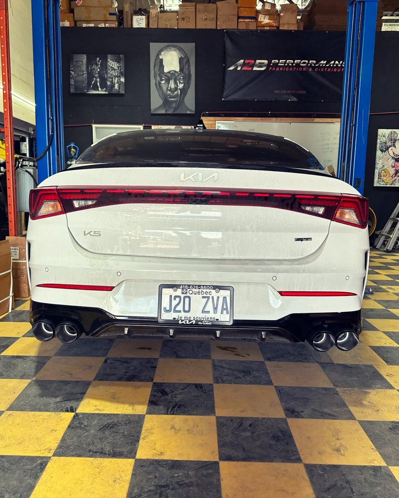 Kia K5 GT | Valved Axelback kit 2021-2024
