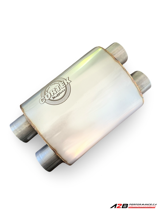 Cortek Muffler/Resonator Serie 58 OVAL (Dual / Dual)