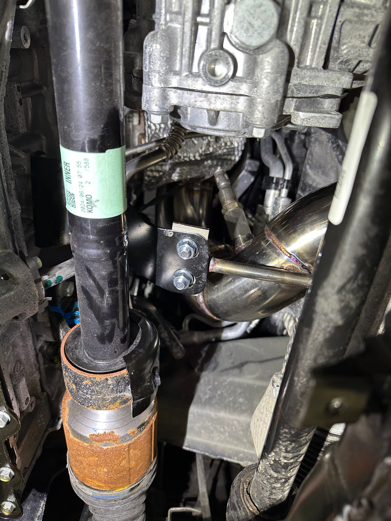 Full One Piece Downpipe Hyundai Santa Fe 2021-2023/ Santa Cruz 2.5 Turbo 2022+ (Converter + Flextube)