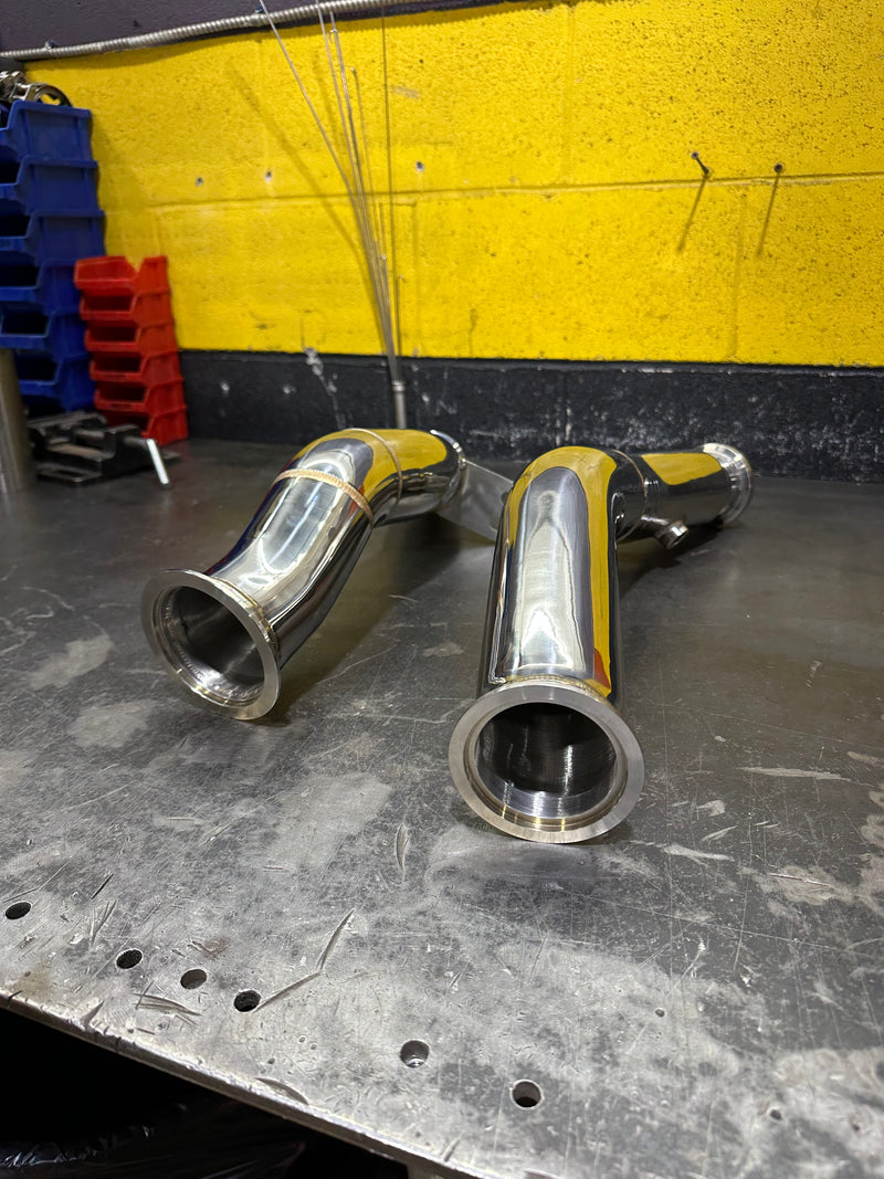 FULL Downpipes Mercedes Benz C43 C400 C450 W205 M276 W213 E43 E400 E450 2015+ 3.0T
