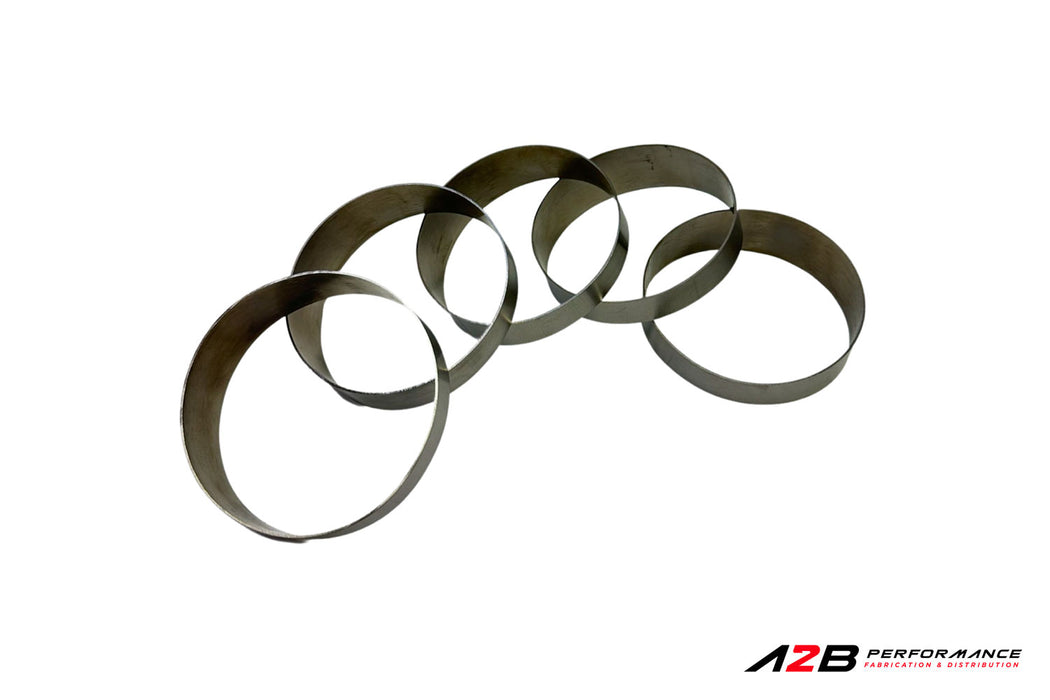 Titanium Pie cut 45D | Dia. : 2" | Qty: 5 pcs