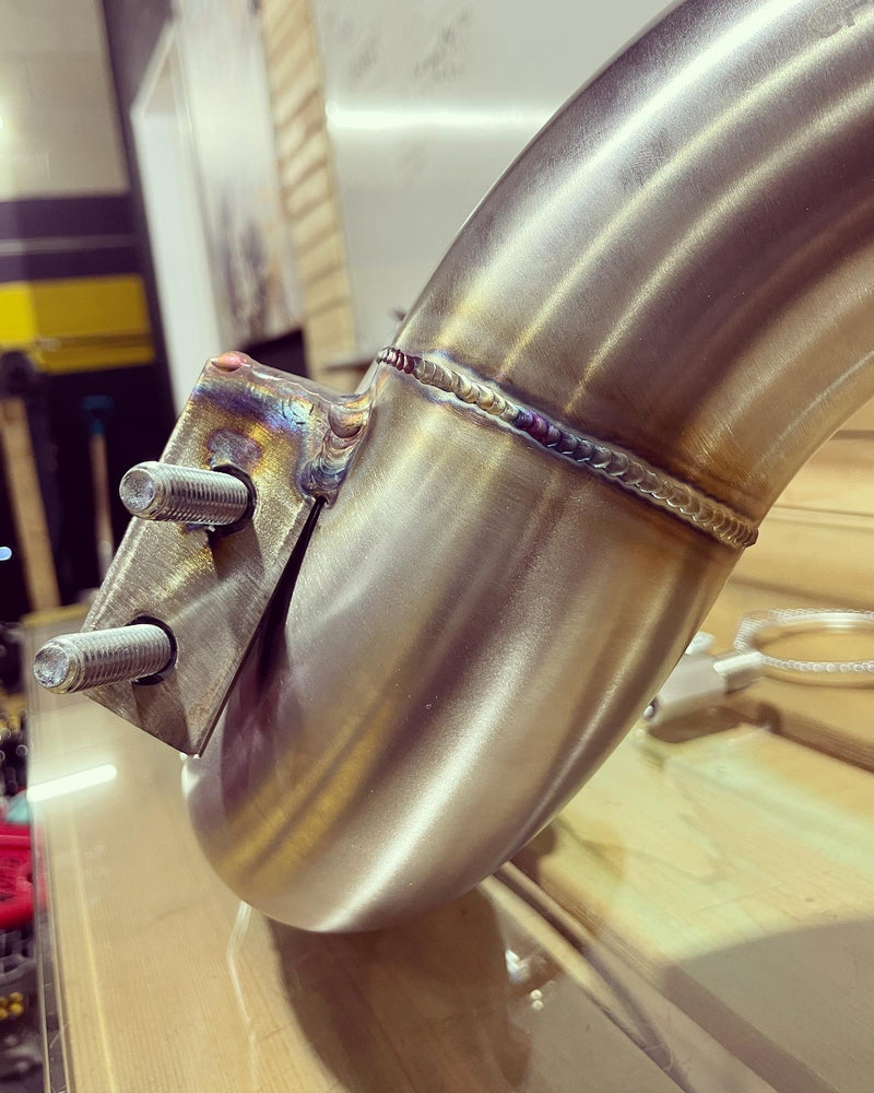 Full One Piece V2 Downpipe Sonata N Line-Kia K5 GT 2024+ (Converter + Flextube)