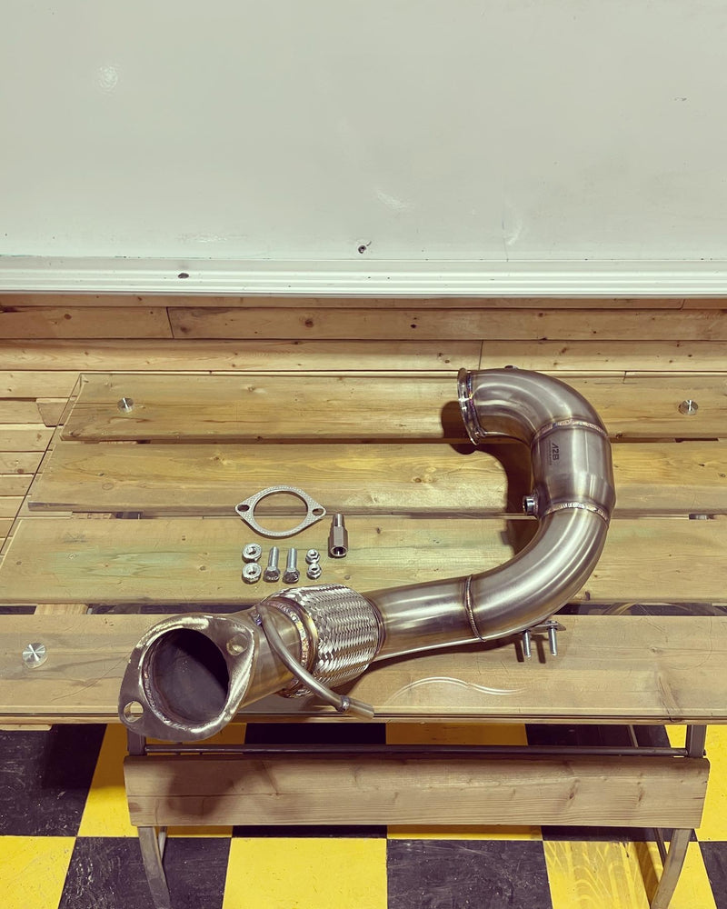 Full One Piece V2 Downpipe Sonata N Line-Kia K5 GT 2024+ (Converter + Flextube)