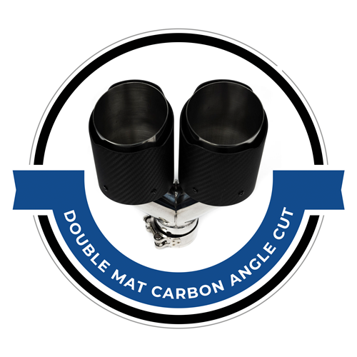 Double Mat Carbon Angle Cut
