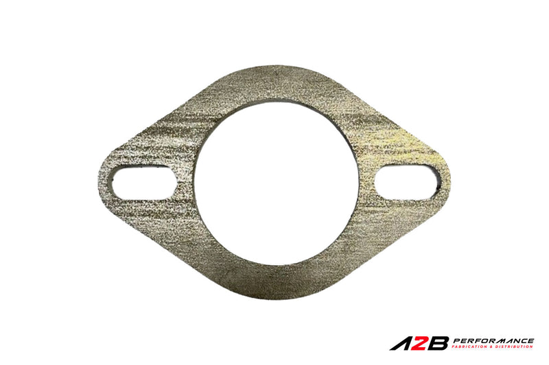 Titanium Exhaust Flange | 2-BOLT (Wide Hole) 2.5''
