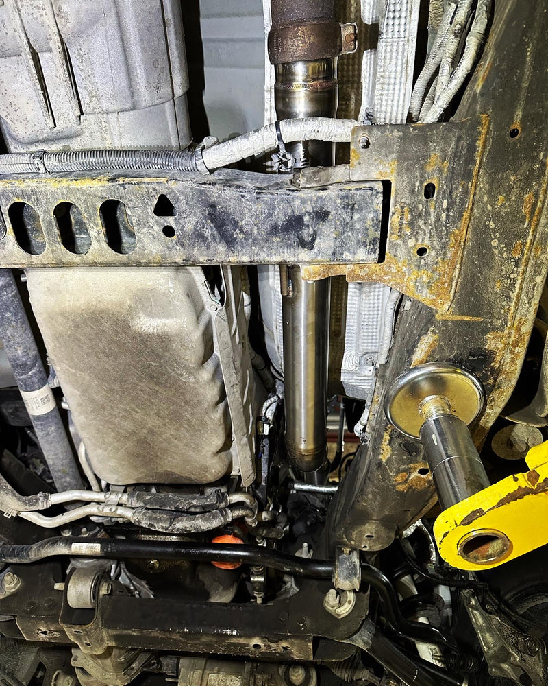 Stainless 304 Downpipe Delete kit 3''or 3.5'' GM Sierra - Silverado | Duramax LM2 3.0L Diesel 2020-2022