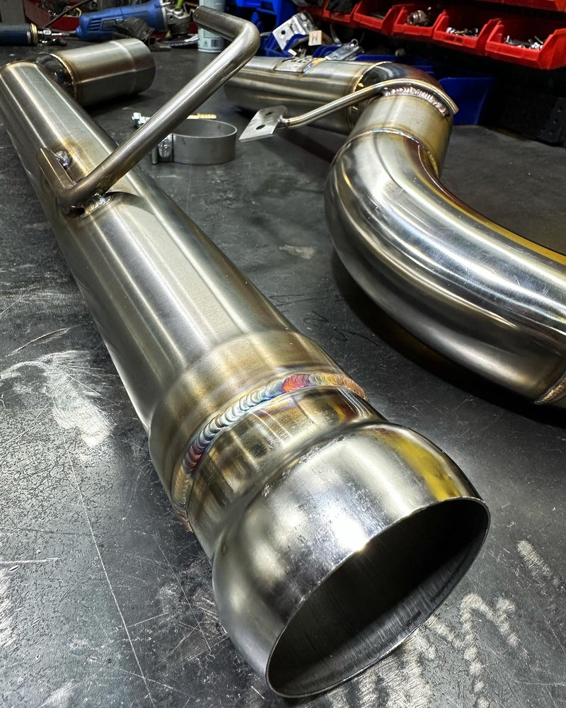 Stainless 304 Downpipe Delete kit 3''or 3.5'' GM Sierra - Silverado | Duramax LM2 3.0L Diesel 2020-2022