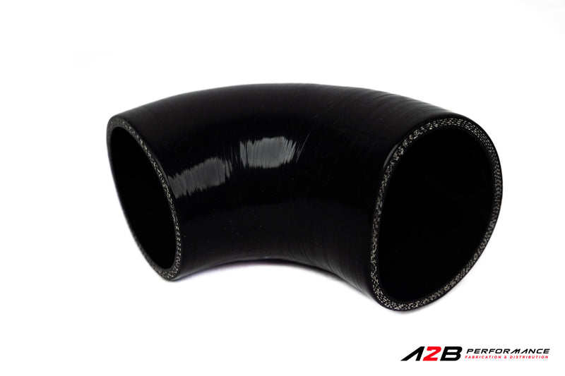 Silicone hose Coupler Black reinforced Elbow 90D - 1.5"