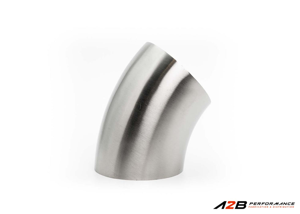 45° Elbow - Stainless Steel | Diameter: 3.5"