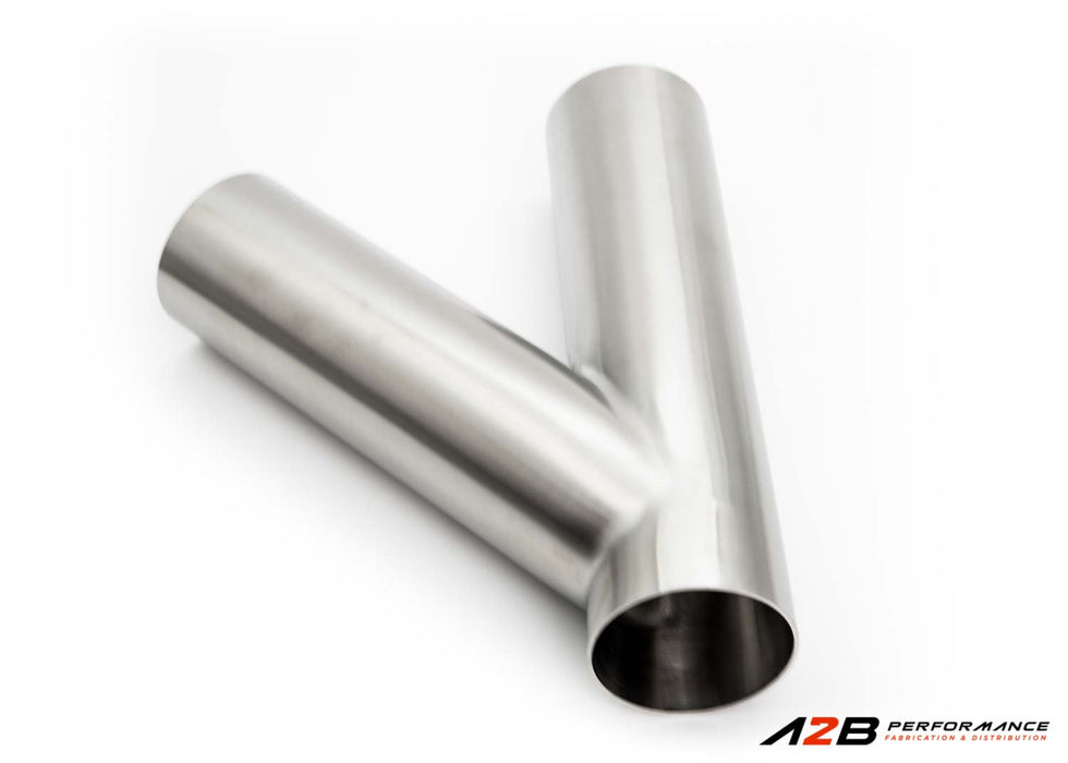Y-Pipe (Lateral) 2.5" SS 304 Sanitary