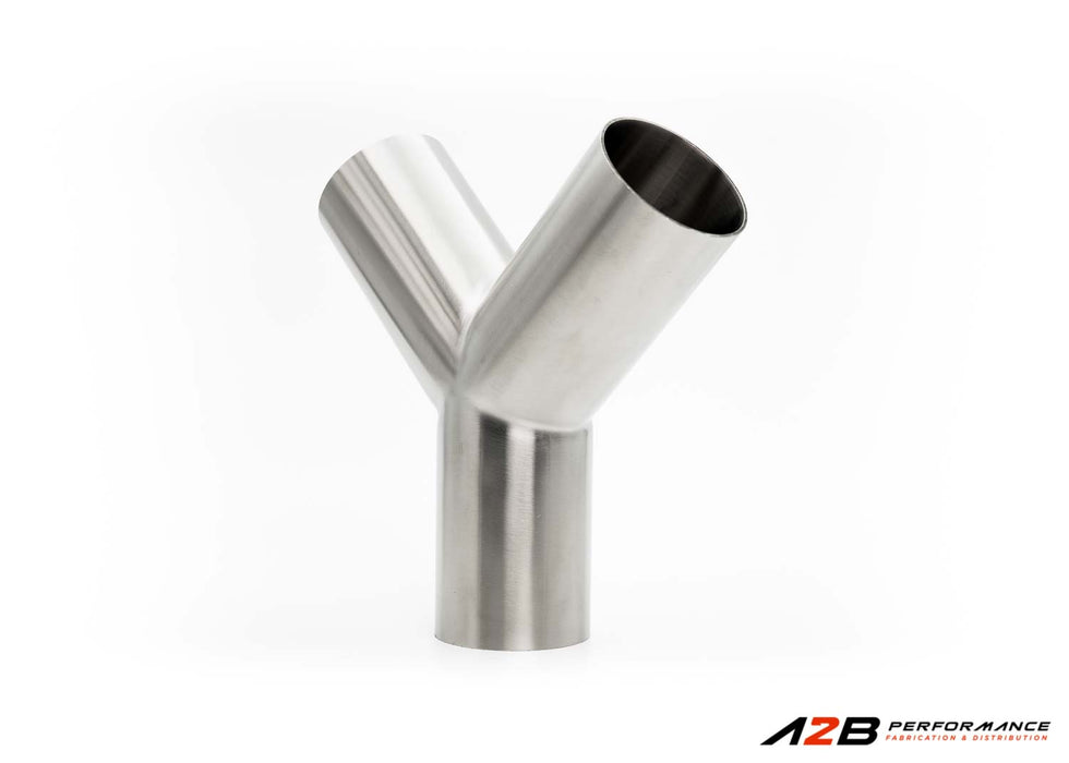 Y-Pipe (Vrai) 1.5" SS 304 Sanitaire