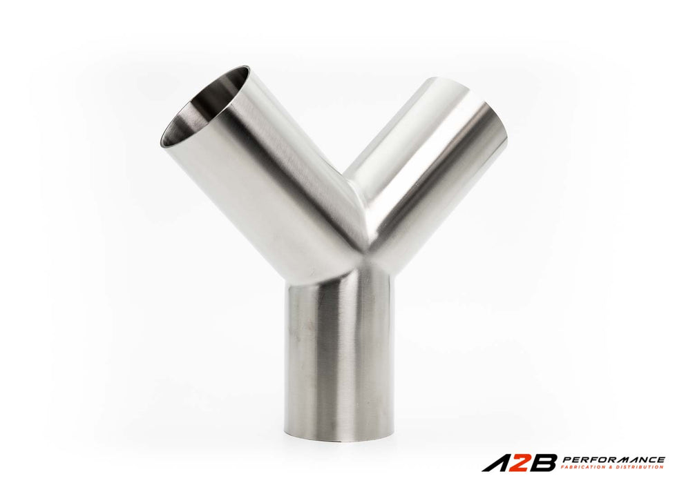 Y-Pipe (Vrai) 1.5" SS 304 Sanitaire