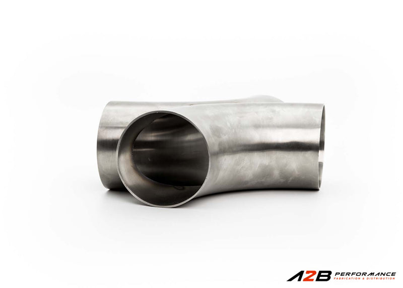 Y-Pipe (T-Style) 1.625" SS 304 Sanitaire (Tacké non-soudé)