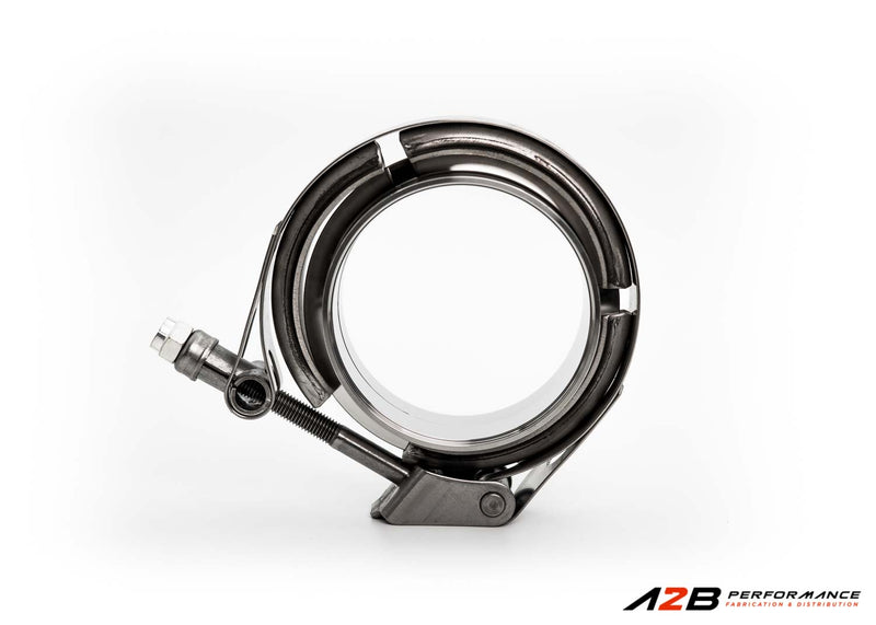 Aluminum V-Band Flanges Assembly with rubber O-ring| Dia. : 4"