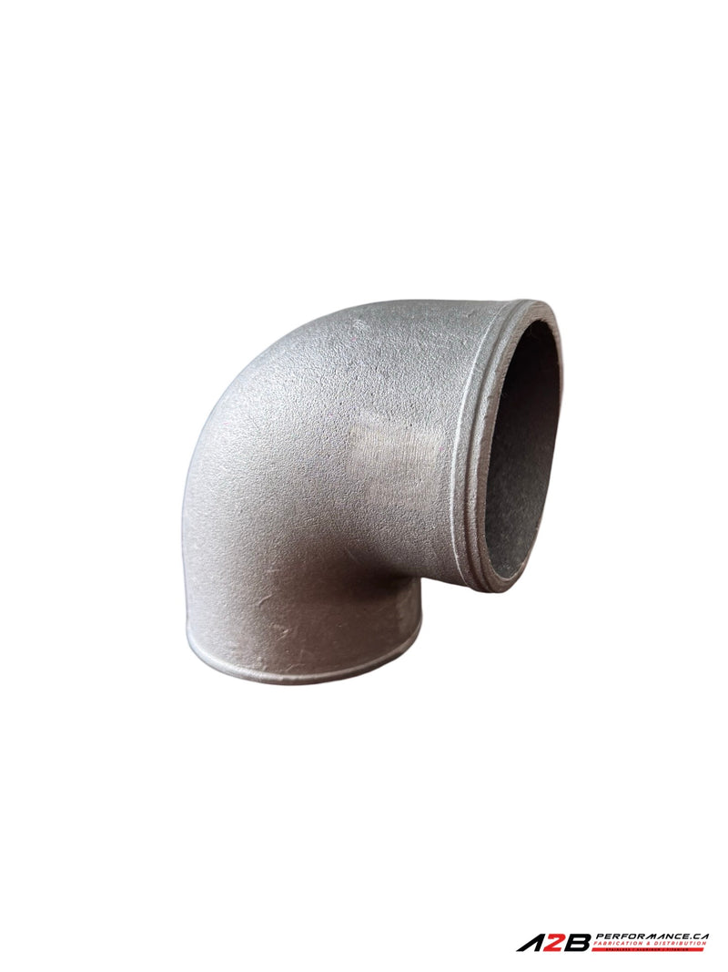 90D Cast Aluminum Very Short Radius Elbow|  Dia. : 3.5"