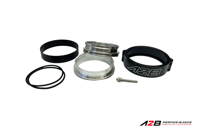 Aluminum HD Clamp Assembly with Black Clamps | Dia. : 2.5"