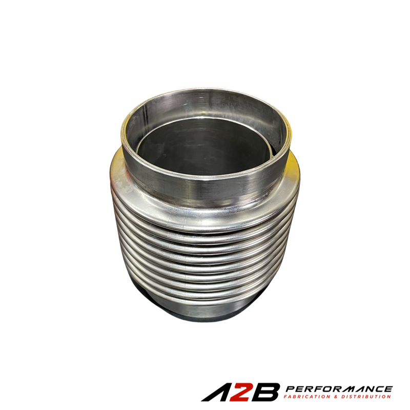 Flex pipe (Bellows) 4"L  4" dia. SS304