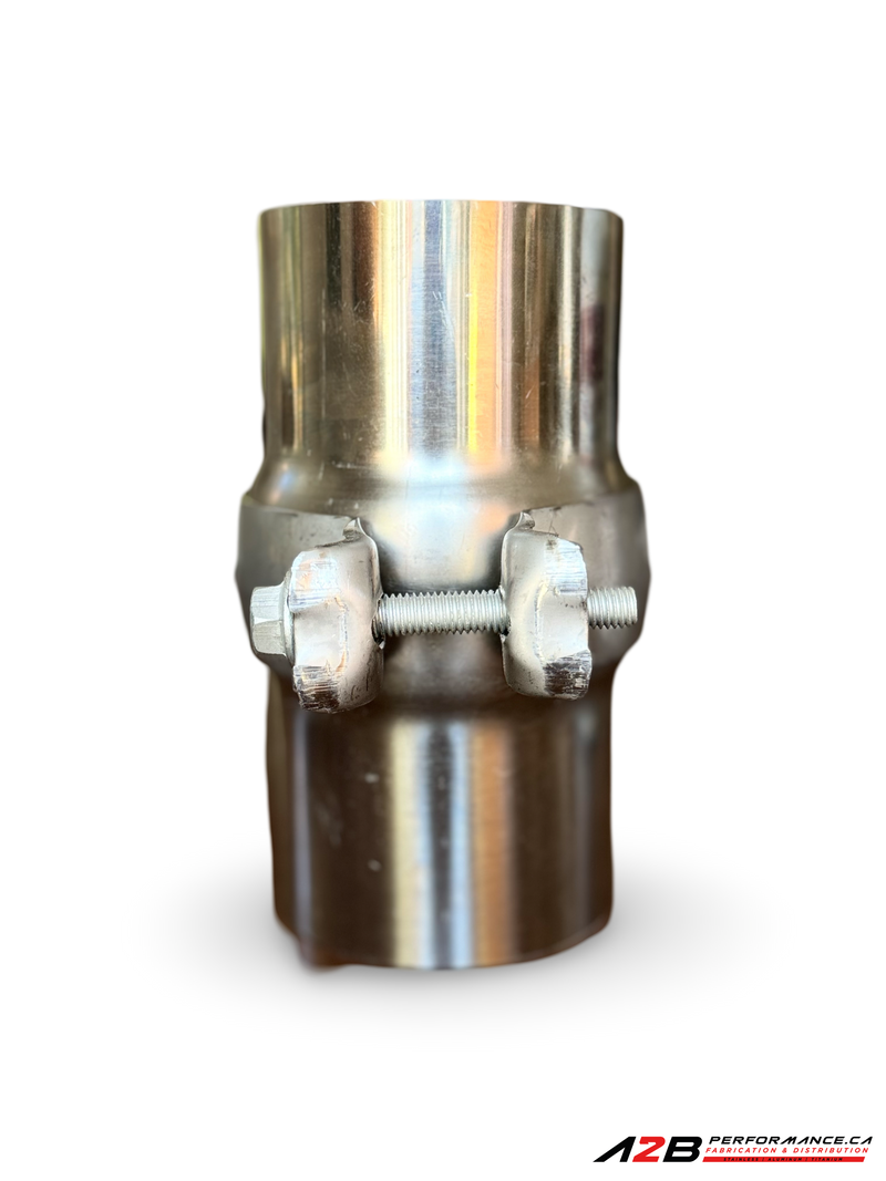 SS304 Universal Exhaust Bubble Flange Kit 2.5''