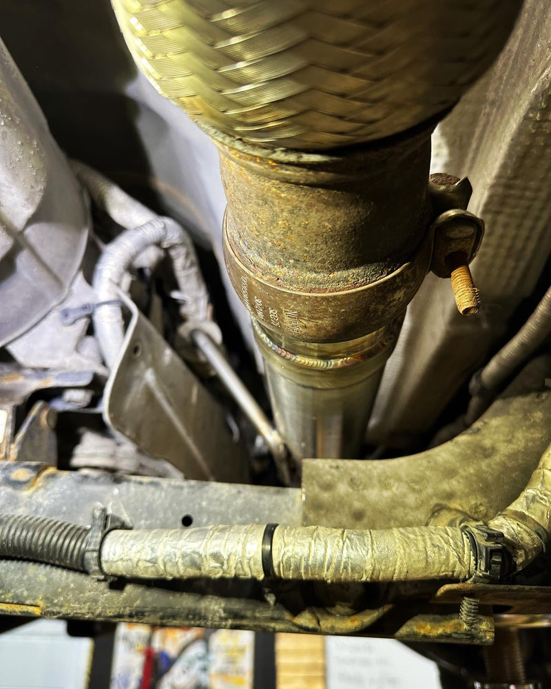 Stainless 304 Downpipe Delete kit 3''or 3.5'' GM Sierra - Silverado | Duramax LM2 3.0L Diesel 2020-2022