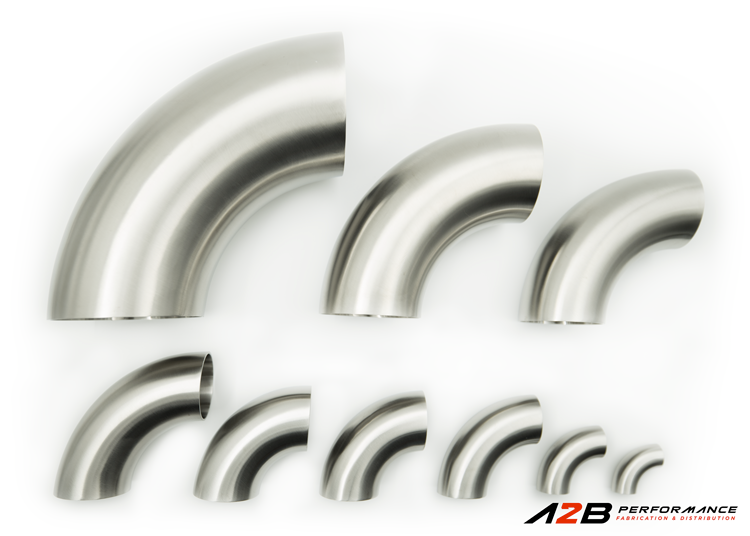 Coude 90° Long Radius - Acier inoxydable | Diamètre : 6"