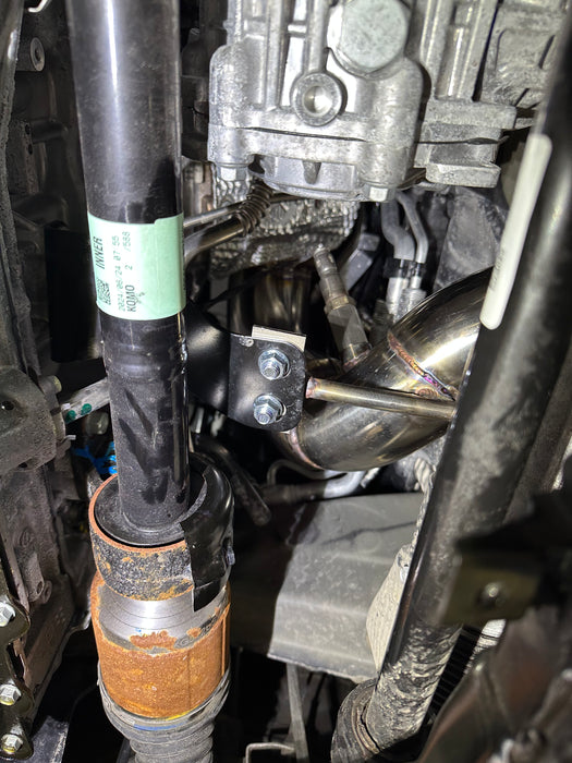 Full One Piece Downpipe Hyundai Santa Fe 2021-2023/ Santa Cruz 2.5 Turbo 2022+ (Converter + Flextube)