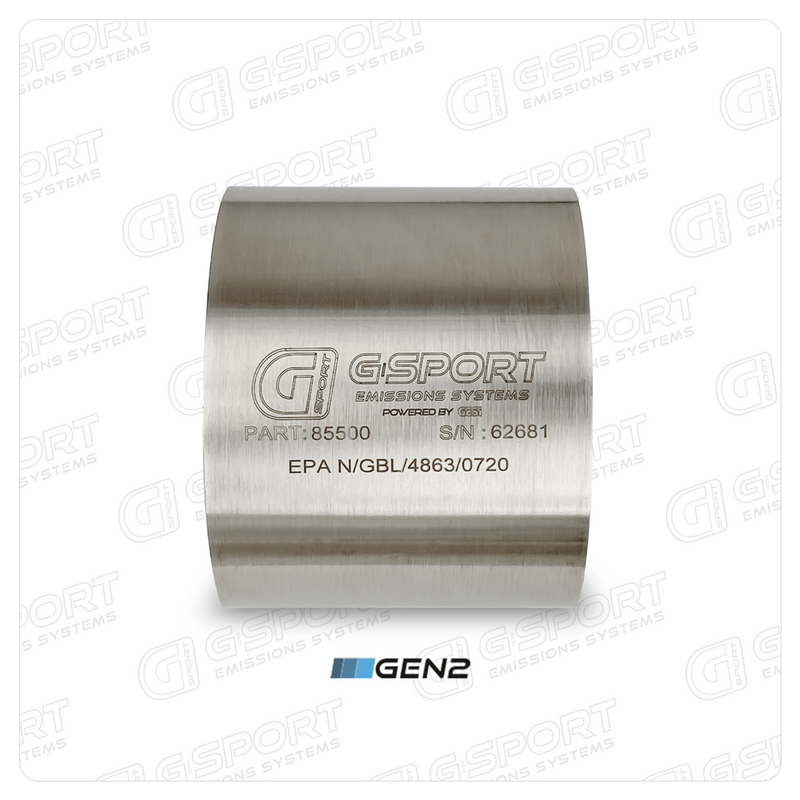 Hi Flow Cat. G-Sport GEN2 EPA CORE UHO+ 5" PN# 85500