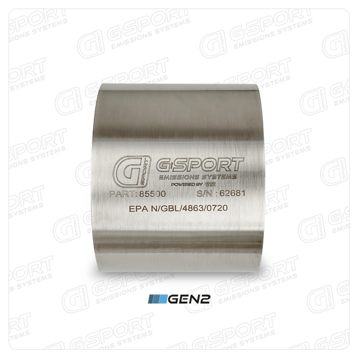 Hi Flow Cat. G-Sport GEN2 EPA CORE UHO+ 5" PN# 85500