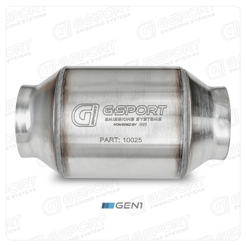 Cat Hi-flow G-Sport Non EPA CAT 300CPSI 2.5" PN# 10025