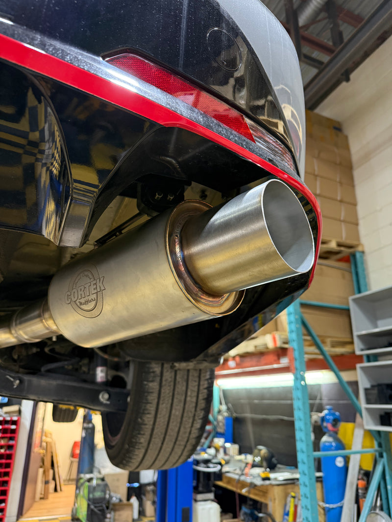 Hyundai Sonata N Line 20-2023 | ''FLAME THROWER'' Stainless 304 SINGLE EXIT Axelback kit