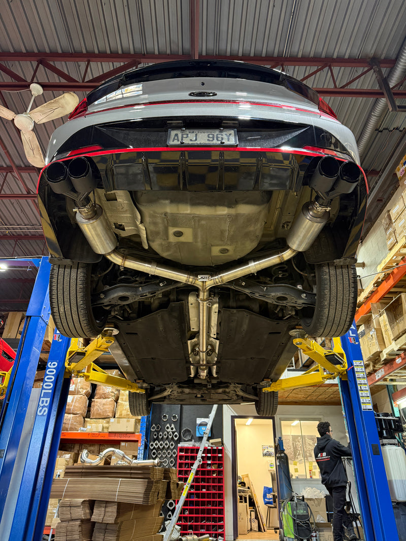 Hyundai Sonata N Line 20-2023 | DEEP TONE Quad Tips True 3'' Axelback kit