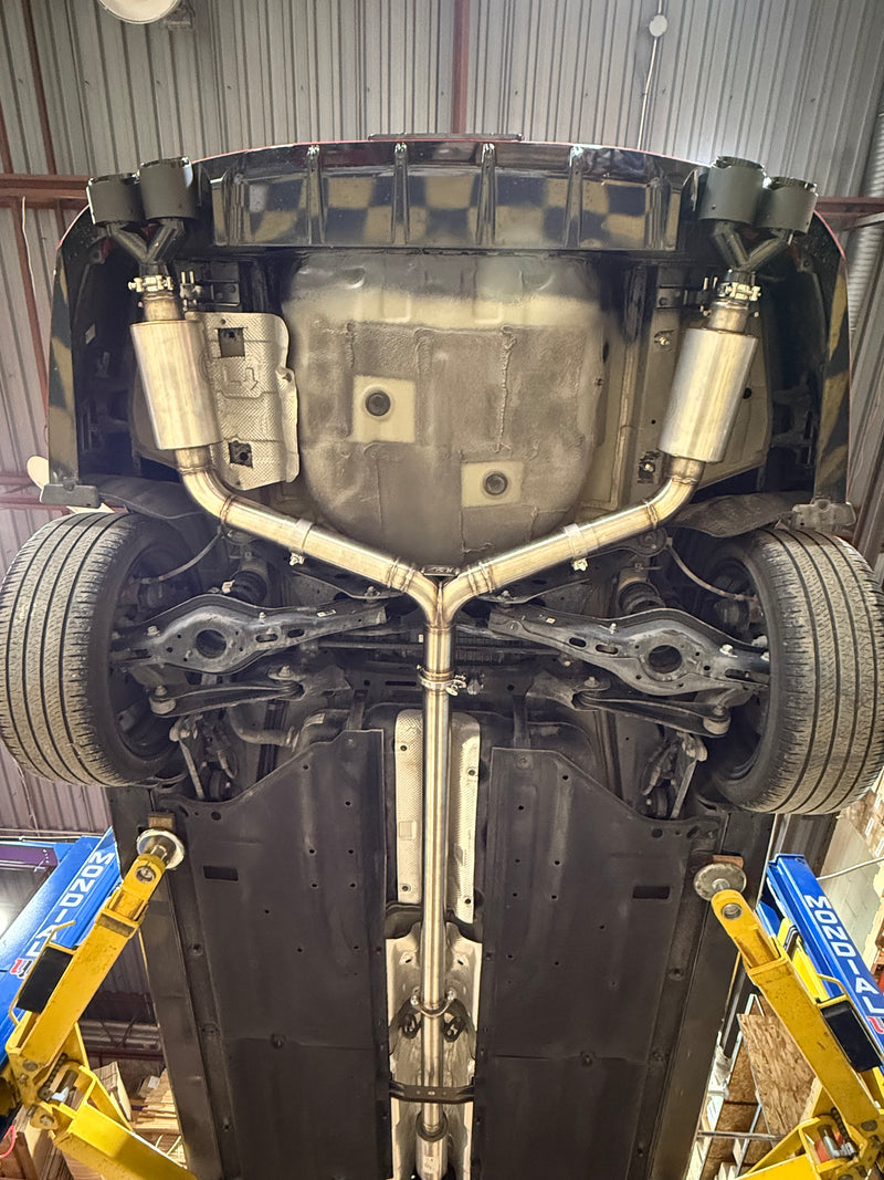 Hyundai Sonata N Line 20-2023 | DEEP TONE Quad Tips True 3'' Axelback kit