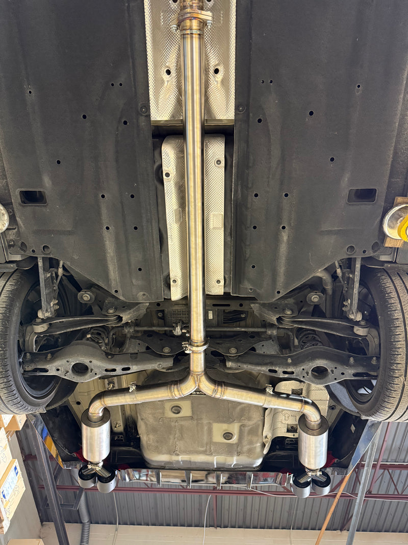 Hyundai Sonata N Line 20-2023 | DEEP TONE Quad Tips True 3'' Axelback kit