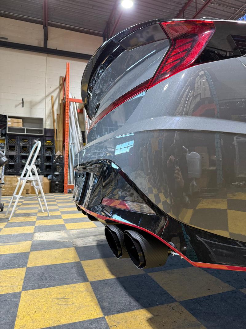 Hyundai Sonata N Line 20-2023 | DEEP TONE Quad Tips True 3'' Axelback kit
