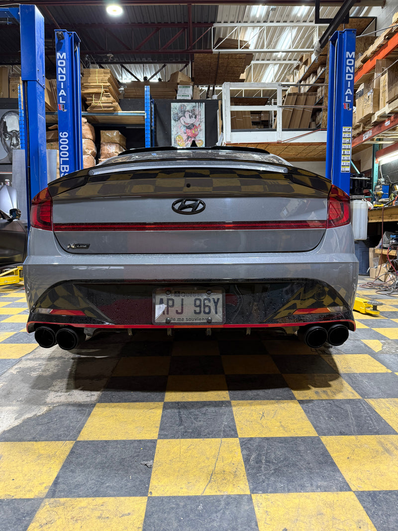 Hyundai Sonata N Line 20-2023 | DEEP TONE Quad Tips True 3'' Axelback kit