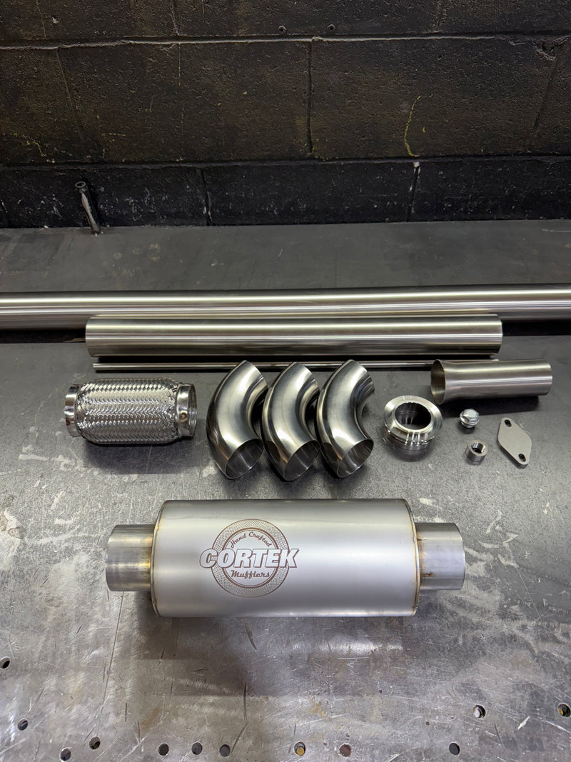 DIY TDI CR140 CBEA CJAA | Downpipe DPF Delete kit 2.5'' SS304