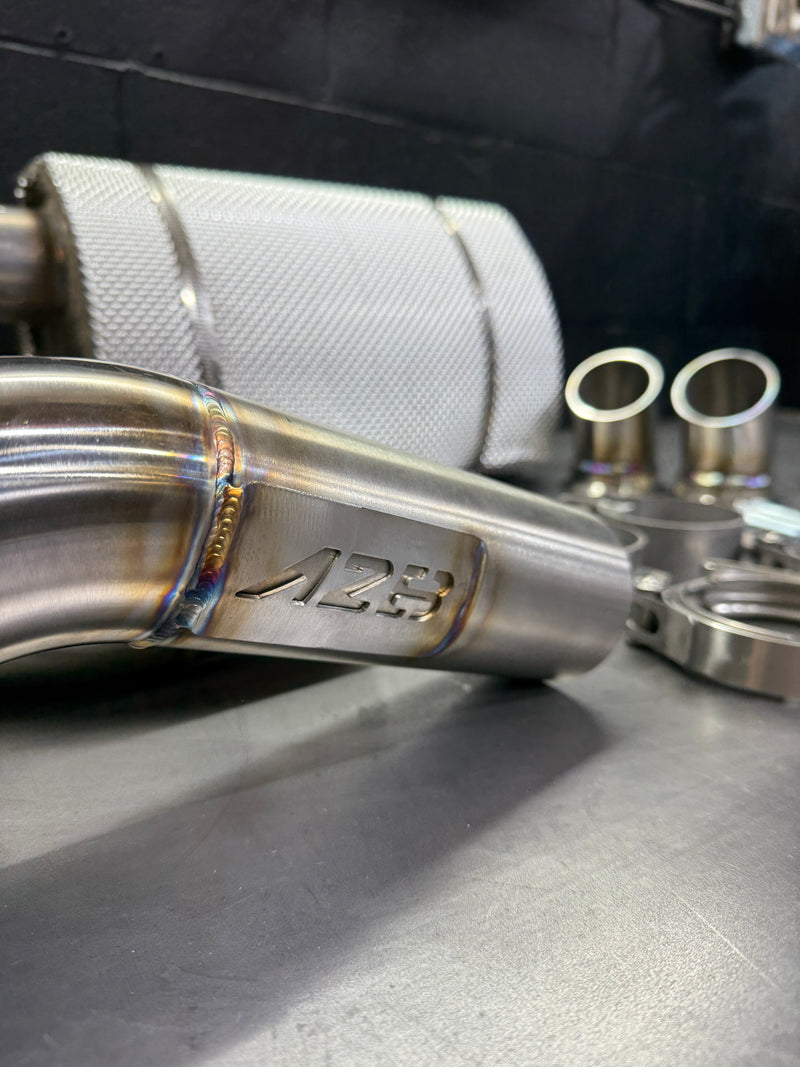 Décibel Killer Porsche 992 GT3 CUP | Bolt On Resonated Turn Down Exhaust Tips