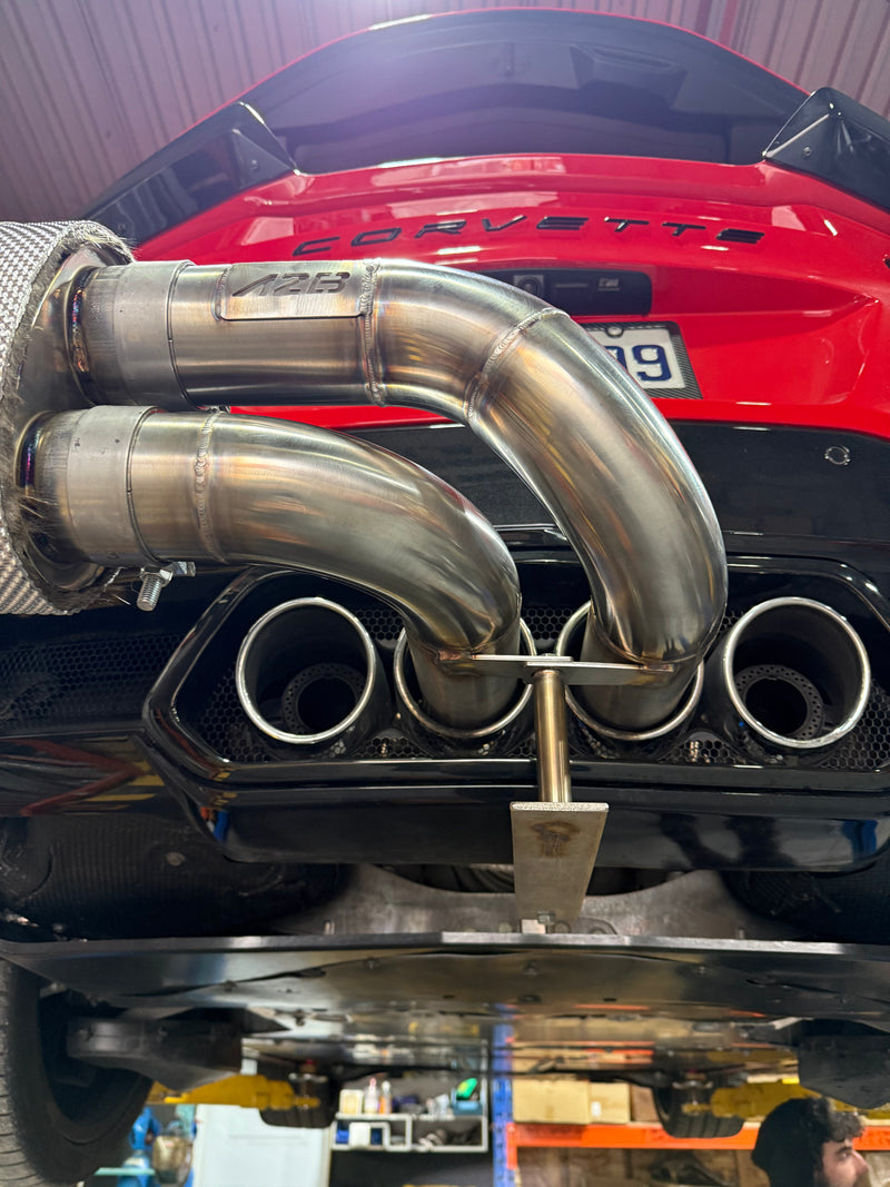Décibel Killer Chevrolet Corvette C8 Z06 | Bolt On Resonated Turn Down Exhaust Tips