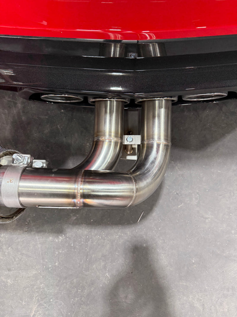 Décibel Killer Chevrolet Corvette C8 Z06 | Bolt On Resonated Turn Down Exhaust Tips