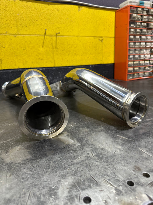 FULL Downpipes Mercedes Benz C43 C400 C450 W205 M276 W213 E43 E400 E450 2015+ 3.0T