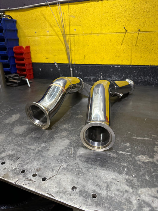 FULL Downpipes Mercedes Benz C43 C400 C450 W205 M276 W213 E43 E400 E450 2015+ 3.0T