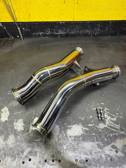 FULL Downpipes Mercedes Benz C43 C400 C450 W205 M276 W213 E43 E400 E450 2015+ 3.0T