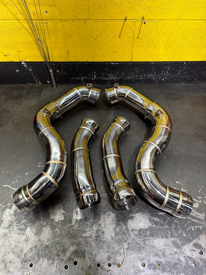 Downpipe Mercedes Benz C63 C63S AMG 2015-2020 M177 W205