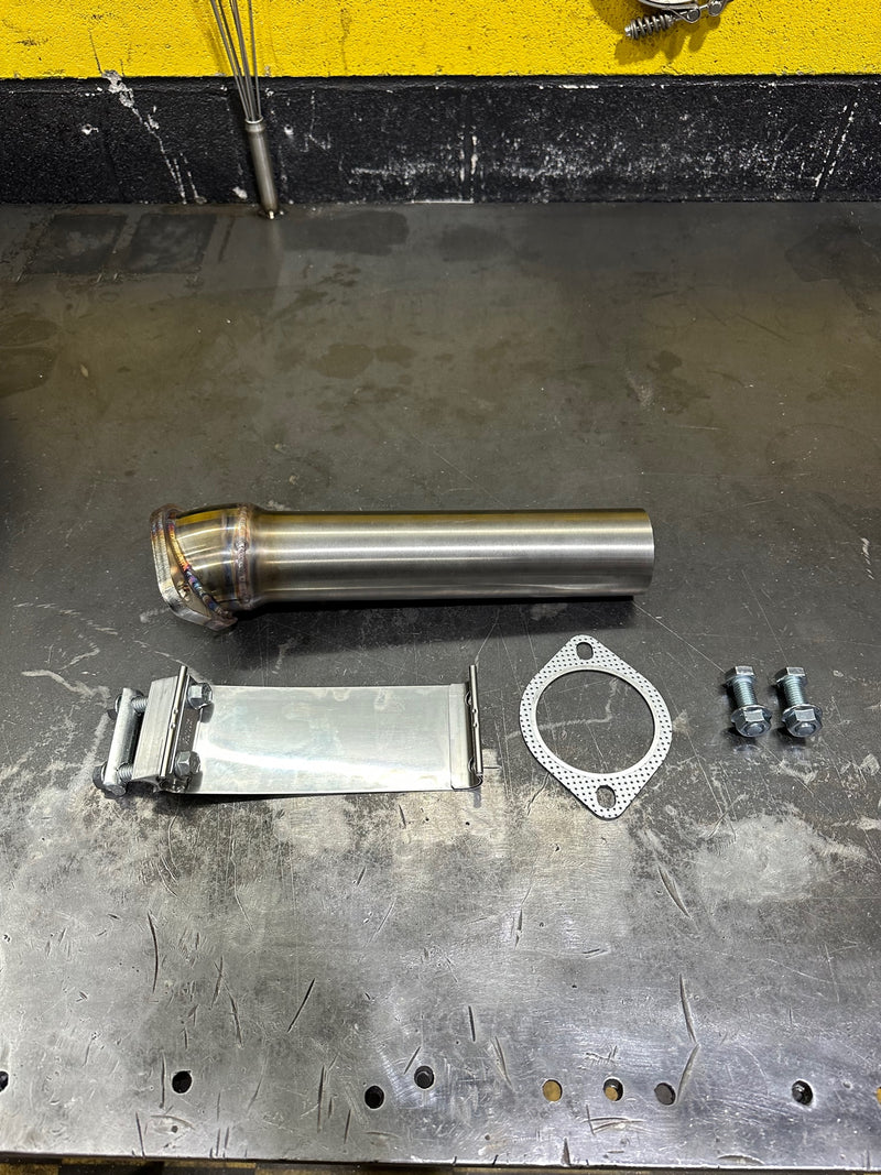 Full One Piece Downpipe Hyundai Santa Fe 2.0T 2016-2019 (Converter + Flextube)