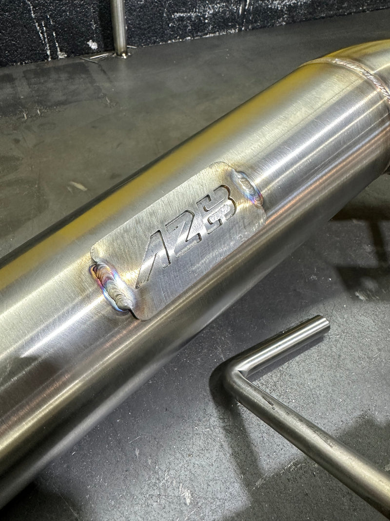 Stainless 304 Downpipe Delete kit 3''or 3.5'' GM Sierra - Silverado | Duramax LM2 3.0L Diesel 2020-2022