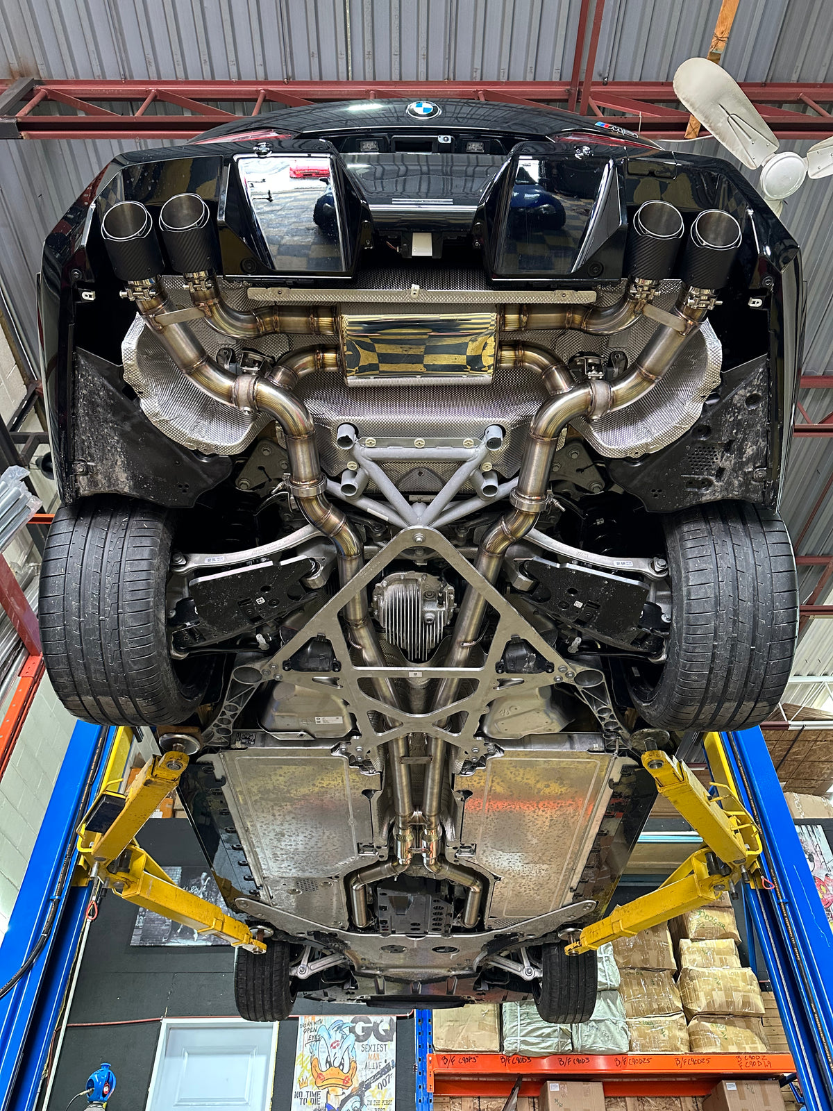BMW G90 G99 M5 2025+ Electronic Valved Catback — A2B Performance