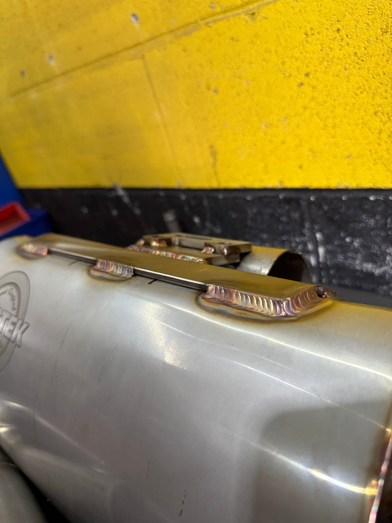 Porsche 992 GT3 / GT3 RS | Bolt On Resonated Turn Down Exhaust Tips (DB Killer)