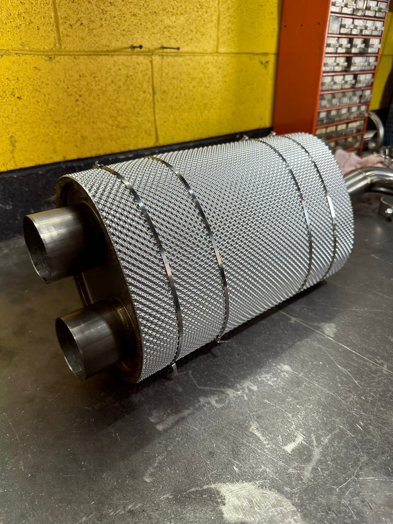 Porsche 992 GT3 / GT3 RS | Bolt On Resonated Turn Down Exhaust Tips (DB Killer)