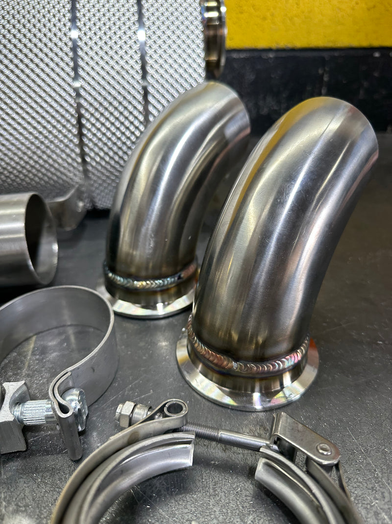 Porsche 992 GT3 / GT3 RS | Bolt On Resonated Turn Down Exhaust Tips (DB Killer)