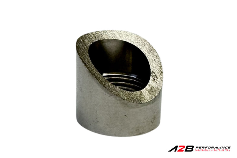 Bung O2 Sensor M18 1.5 SS (ANGLE-COPED)
